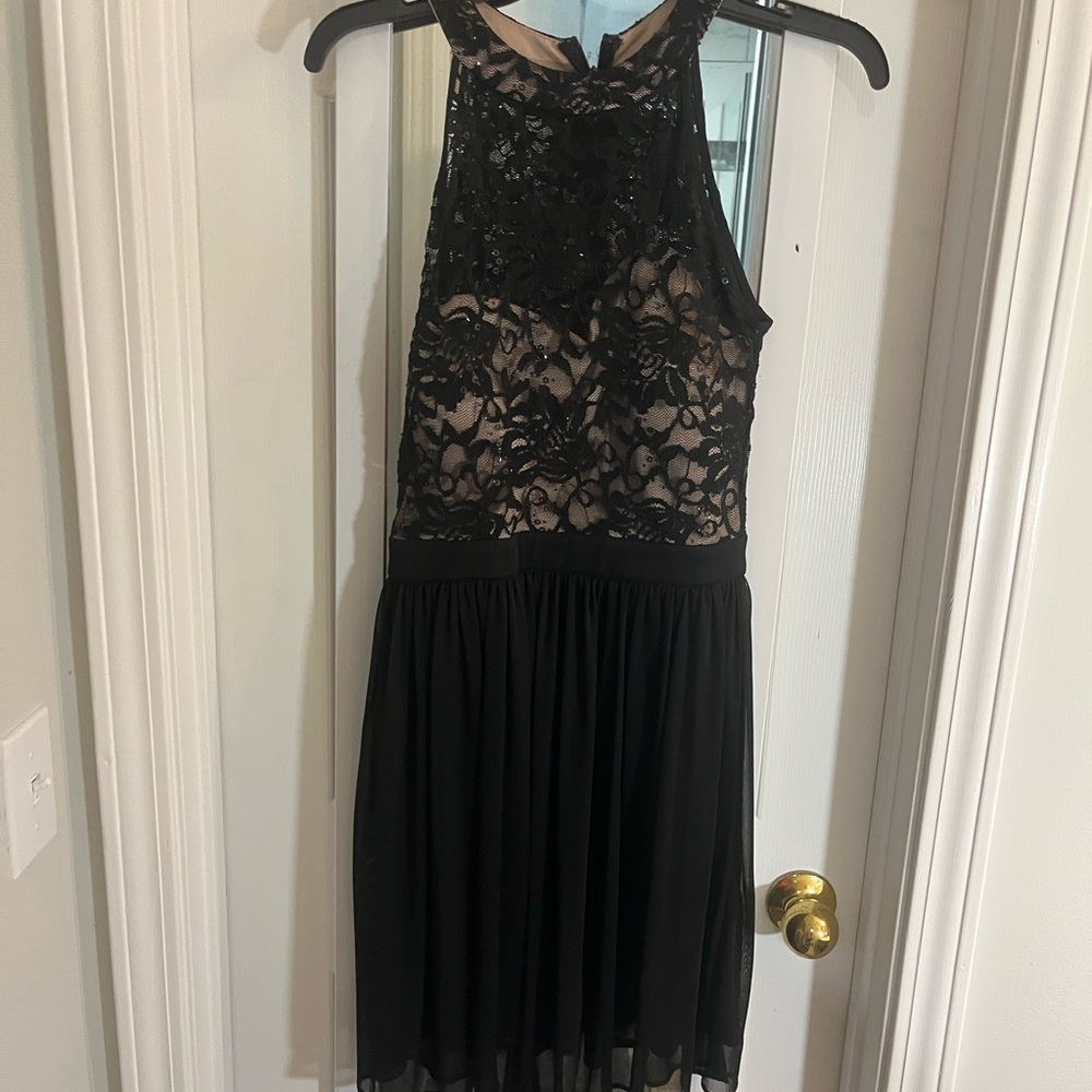 Morgan & Co. Black Lace Dress